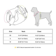 reflective nylon dog harness, view 10 - MRSLM