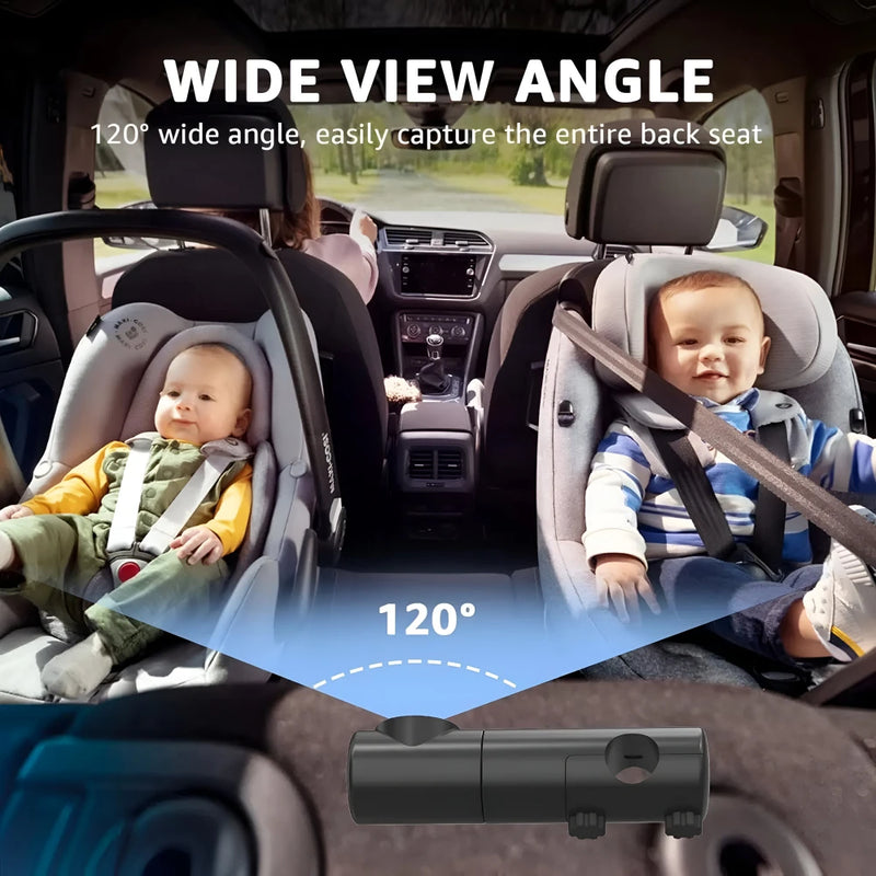 baby car camera with night vision, view 3 - MRSLM