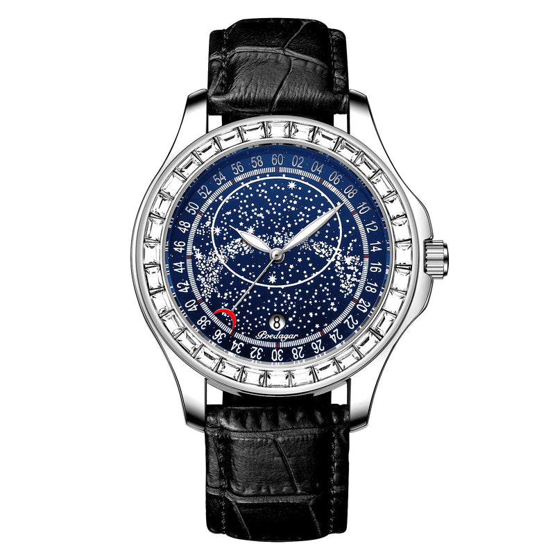 casual luminous quartz watch, view 9 - MRSLM