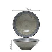 japanese ceramic ramen bowl, view 8 - MRSLM