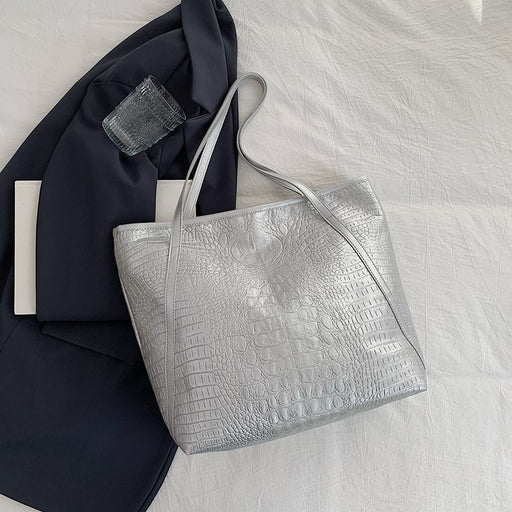 retro large-capacity tote bag, view 9 - MRSLM