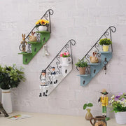 scandinavian iron hanging hook shelf - MRSLM