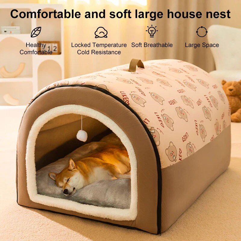 Winter Warm Dog Kennel