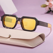 retro rectangle sunglasses - MRSLM