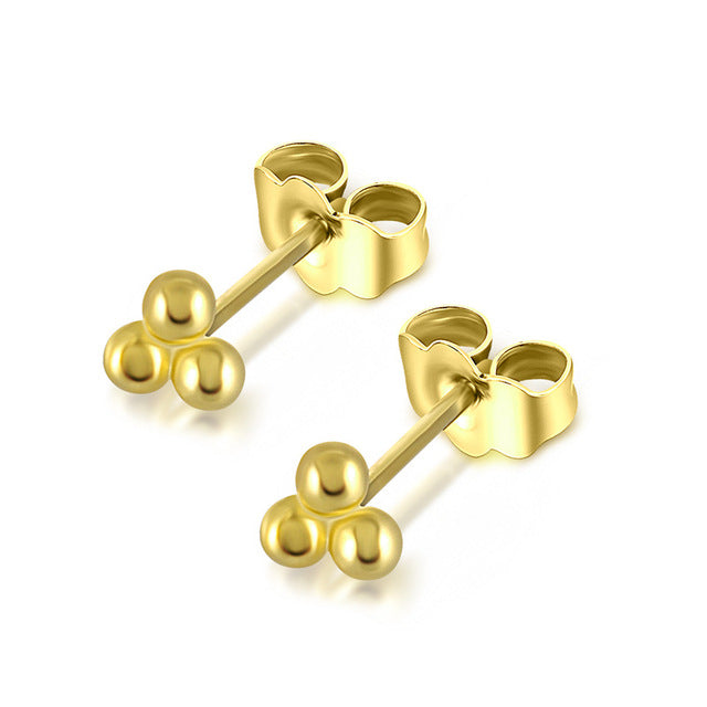 mini zircon stud earrings, view 5 - MRSLM