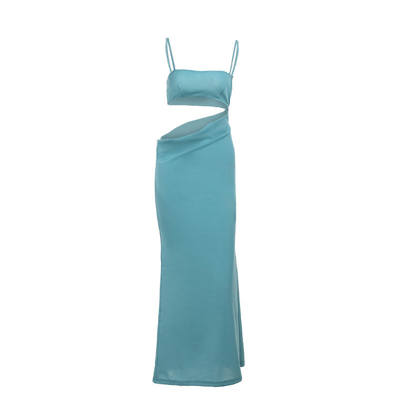 suspender long dress, view 5 - MRSLM