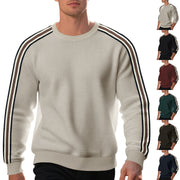 men's striped round neck sweater - MRSLM
