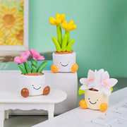 cartoon flower pot car decoration, view 9 - MRSLM