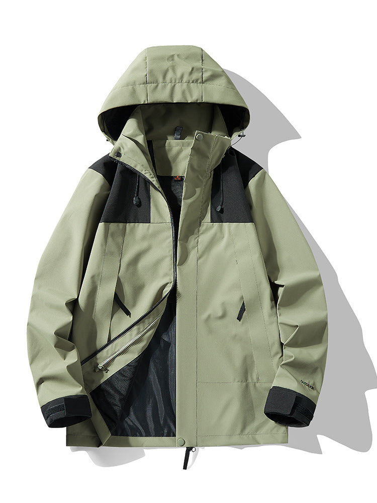 hooded waterproof outdoor jacket, view 13 - MRSLM