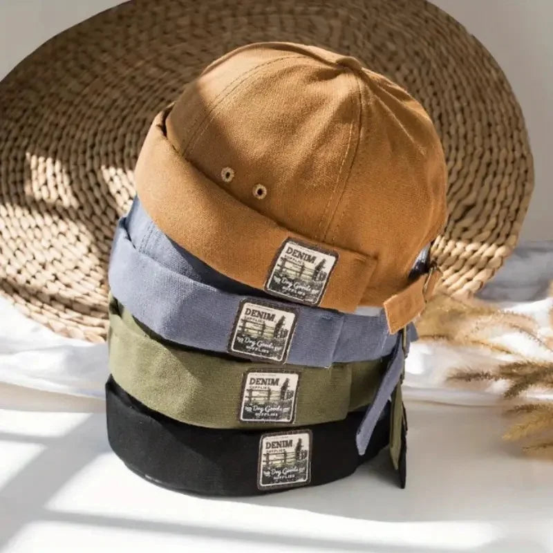 vintage brimless melon cap - MRSLM