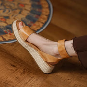 summer chic leather sandals, view 7 - MRSLM