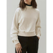 turtleneck cotton hoodie, view 4 - MRSLM