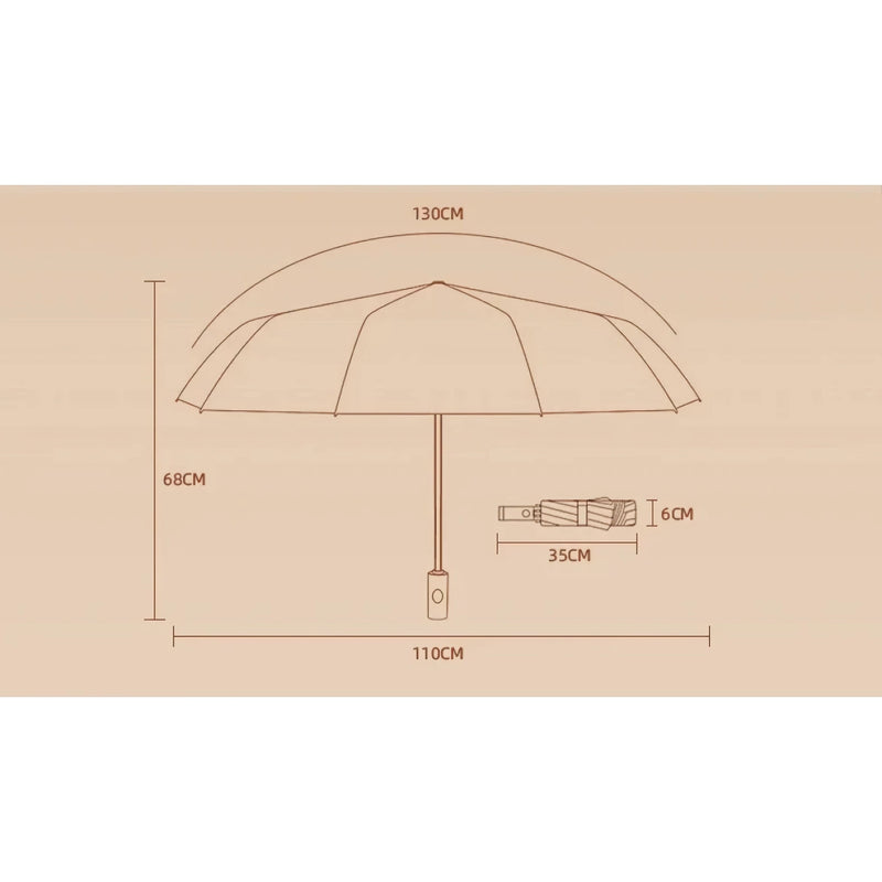 auto-open reverse folding umbrella, view 13 - MRSLM