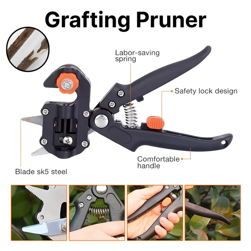 professional grafting pruner and branch cutter set, view 3 - MRSLM