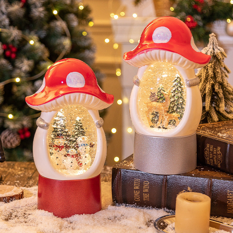 christmas music box crystal ball decoration, view 3 - MRSLM