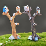 resin tree trunk aquarium ornament, view 5 - MRSLM