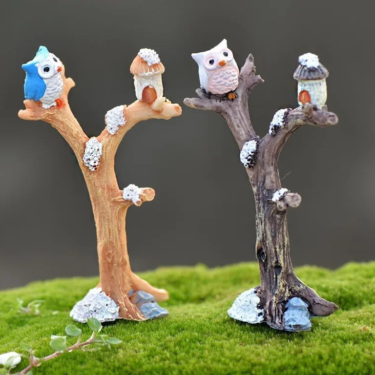 resin tree trunk aquarium ornament, view 5 - MRSLM
