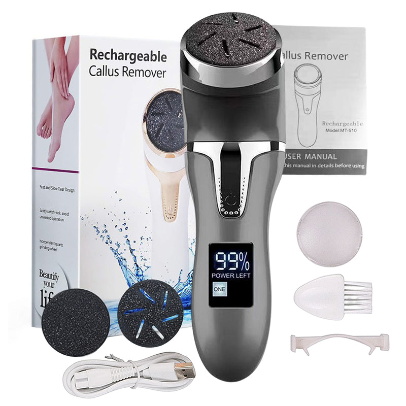 electric foot dead skin remover, view 2 - MRSLM