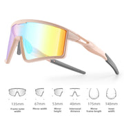 photochromic cycling sunglasses, view 9 - MRSLM