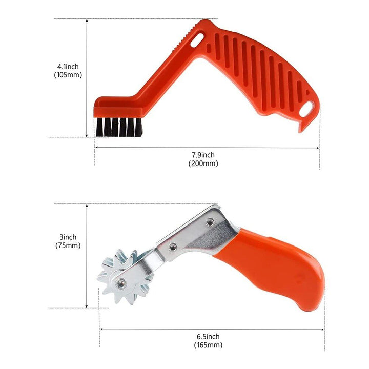 Polishing Disc Cleaning Brush for Buffing Sponge & Wool Pads