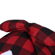 cozy plaid pet tent bed, view 5 - MRSLM
