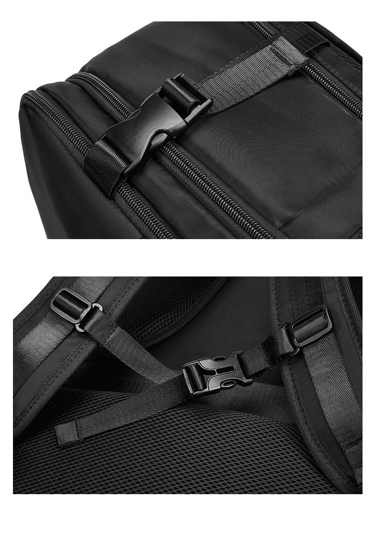 large multifunctional backpack, view 6 - MRSLM