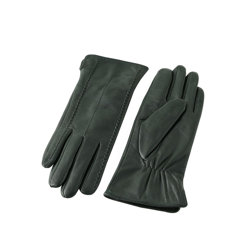 Ladies sheepskin velvet-lined gloves, view 8 - MRSLM