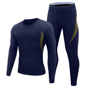 Men's thermal base layer set top and pants, view 4 - MRSLM