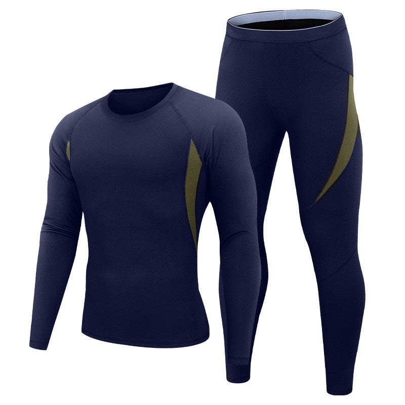 Men's thermal base layer set top and pants, view 4 - MRSLM