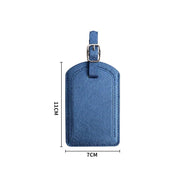 PU leather luggage tag, view 15 - MRSLM