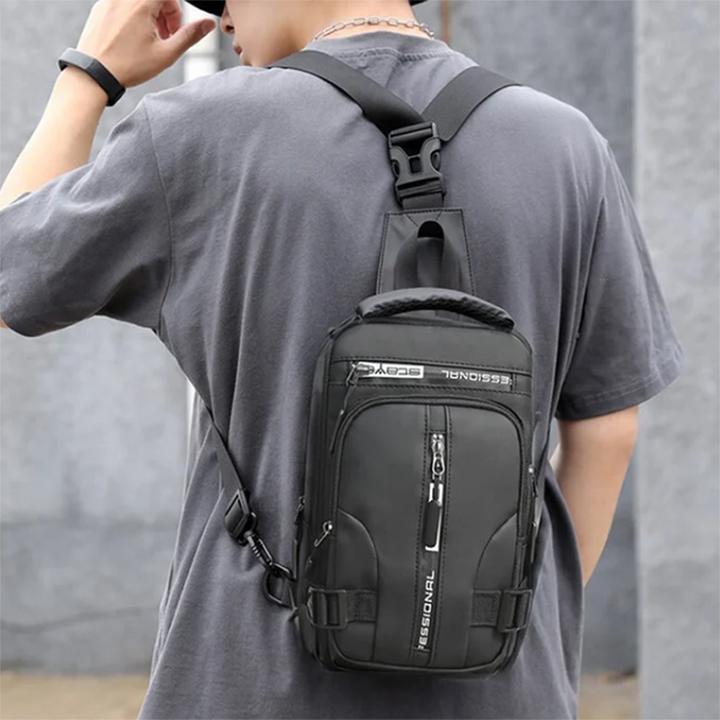 Crossbody Bags Men Multifunctional Backpack Shoulder Chest Bags