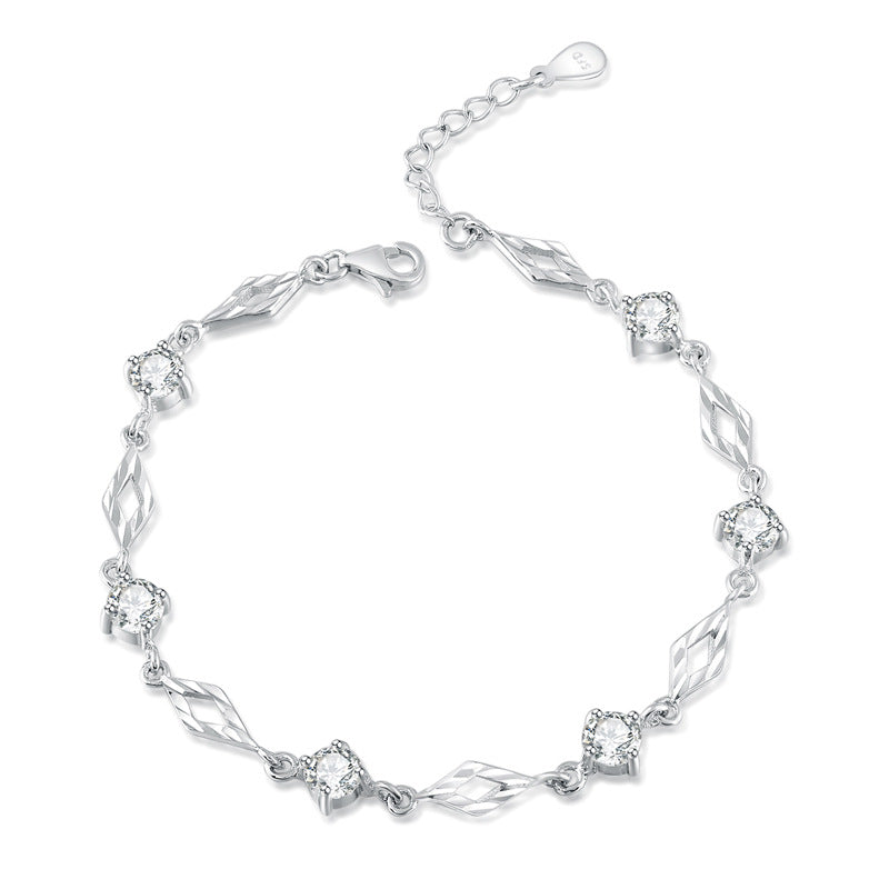 s925 sterling silver love bracelet, view 5 - MRSLM