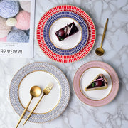 6-piece nordic ceramic plates set - MRSLM