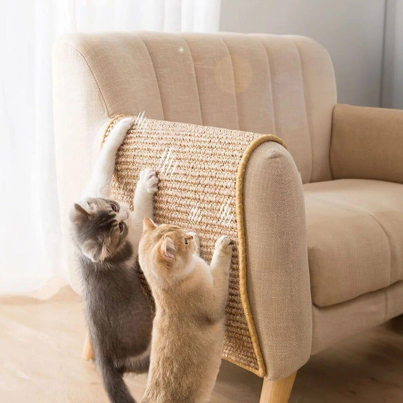 multi-purpose cat scratching mat, view 6 - MRSLM