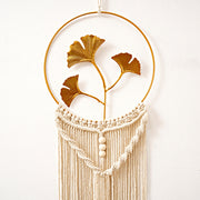 hand-woven tassel tapestry, view 5 - MRSLM