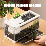 usb tabletop fish aquarium, view 4 - MRSLM