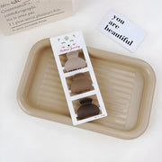 coffee color three-piece hairpin set, view 7 - MRSLM