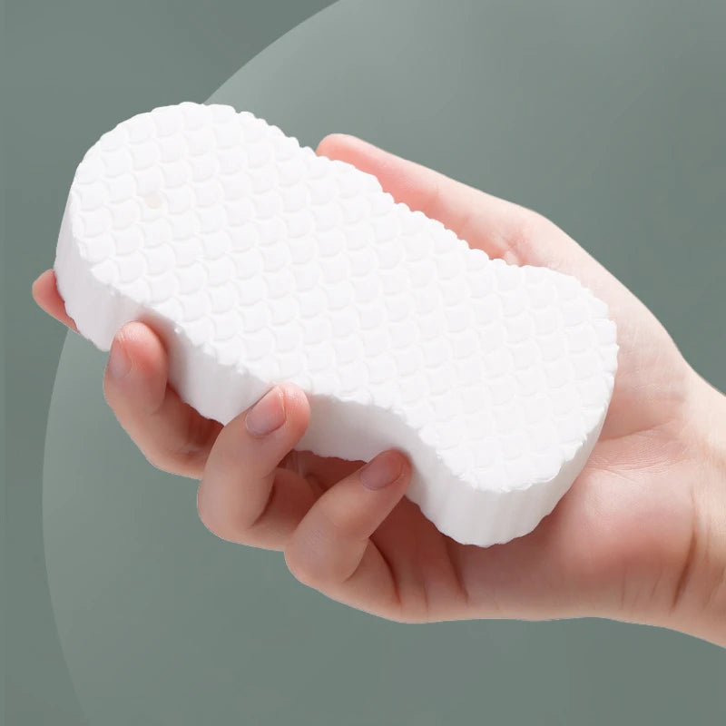 3D fish scale bath sponge, view 7 - MRSLM