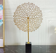 metal sea tree coral decoration, view 5 - MRSLM