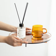 nordic acrylic round tray, view 9 - MRSLM