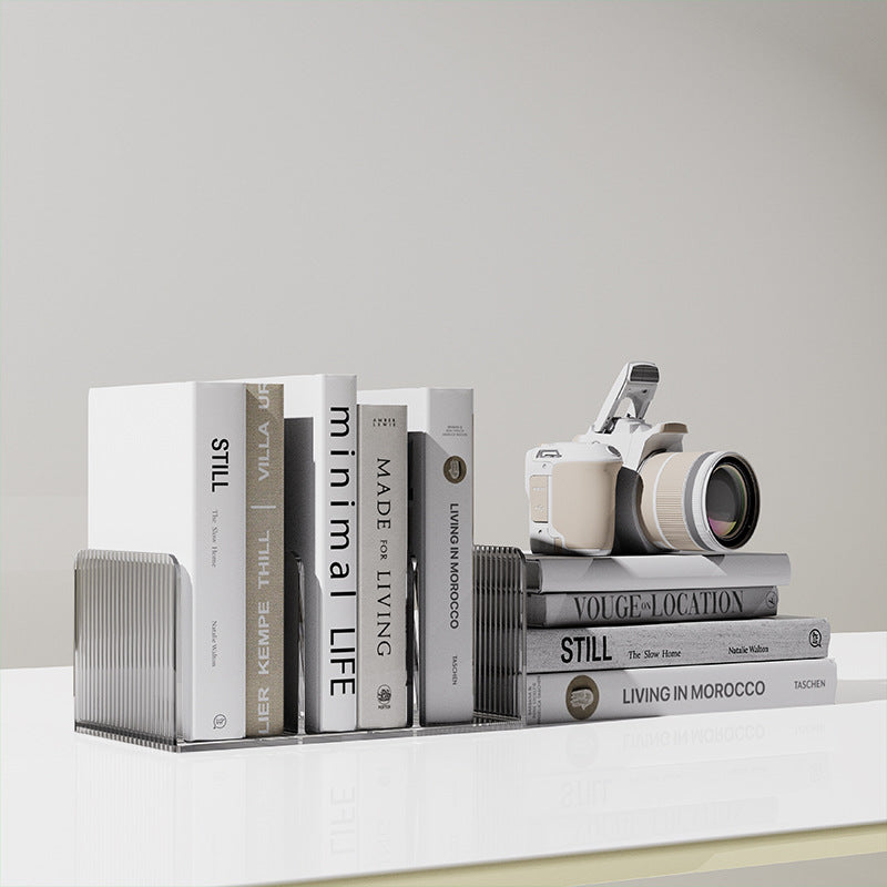 Desktop transparent book stand holder, view 9 - MRSLM