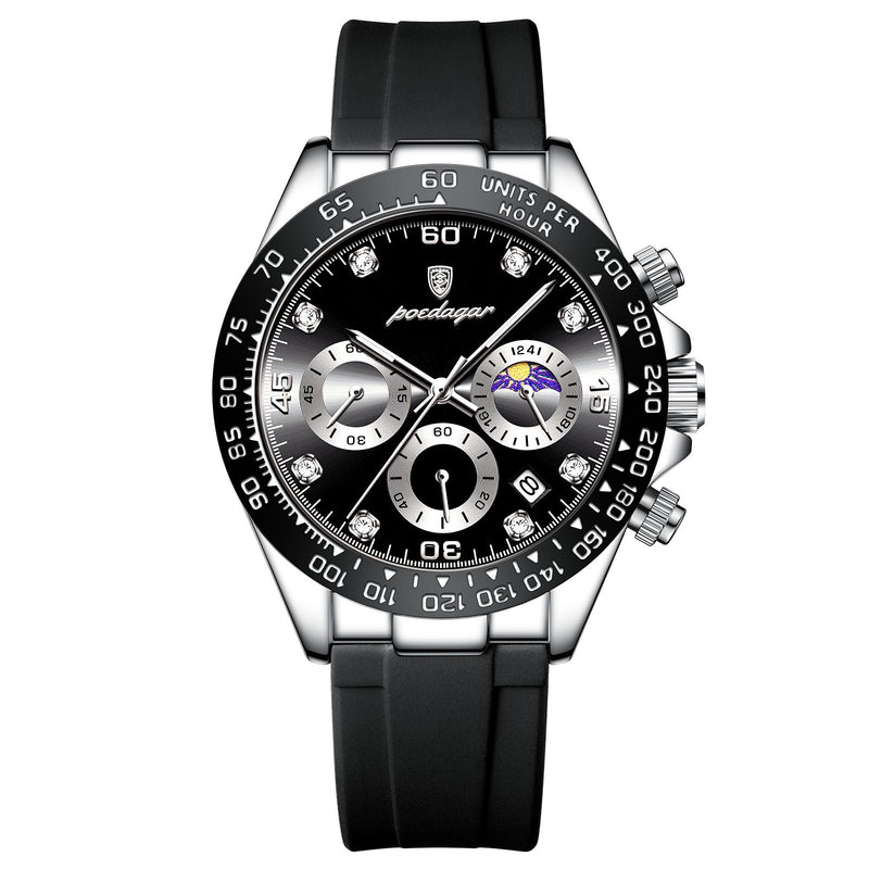 men's slim quartz watch, view 7 - MRSLM