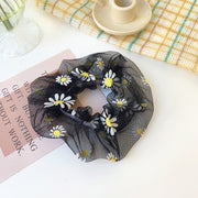 embroidery daisy elastic hair bands, view 16 - MRSLM