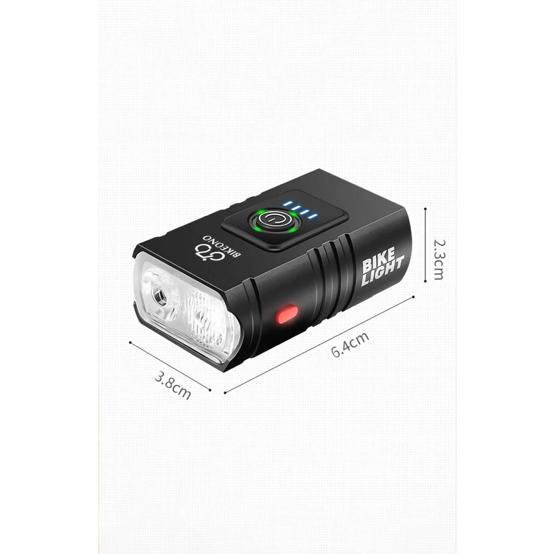 LED bike light, view 9 - MRSLM