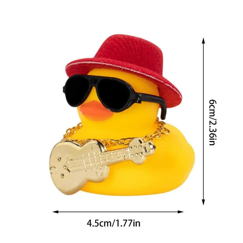 mini rubber duck car ornament, view 10 - MRSLM