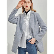 Wool blend winter coat, view 20 - MRSLM