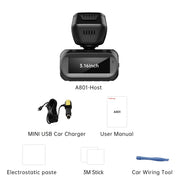 4K UHD dual dash cam, view 2 - MRSLM