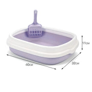semi-closed cat litter box, view 11 - MRSLM