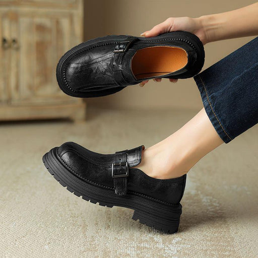 classic thick heels women pumps - MRSLM