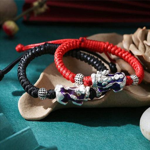 color-changing pixiu silver bracelet - MRSLM